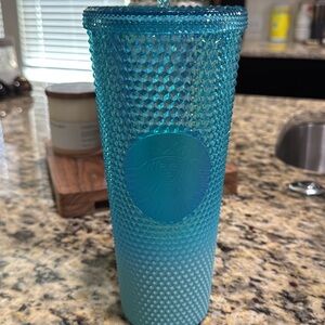 2023 Glacier Blue Ombré Studded Cold Tumbler